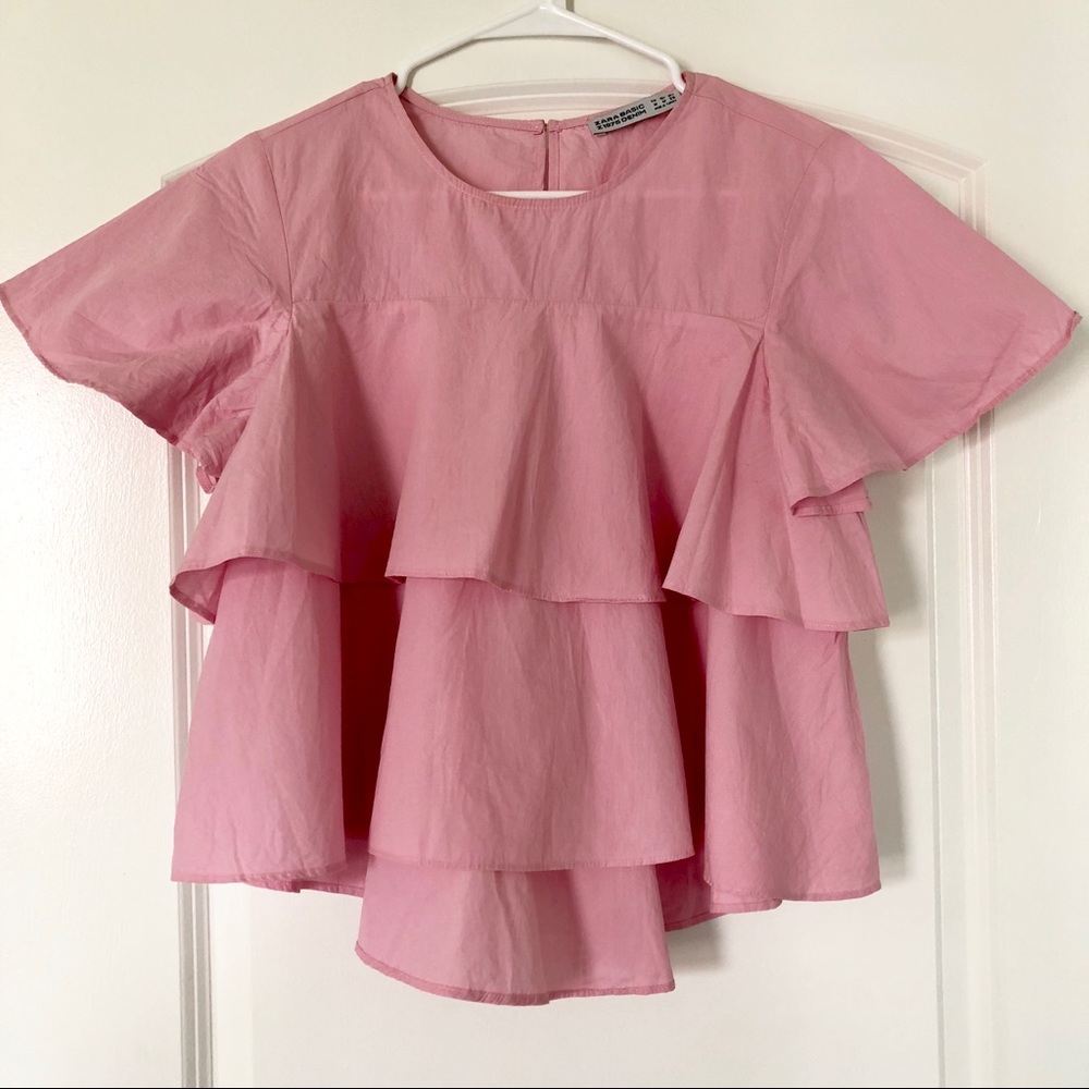Zara Pink Blouse